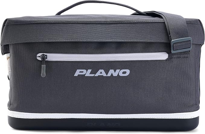 Plano Weekend Softside 3700 Tackle Bag, Cutting-Edge Fishing Tackle Bag, Molded Waterproof Base, Spacious Storage, Die Cut Tool Sleeves, Daisy Chain Attachment Points