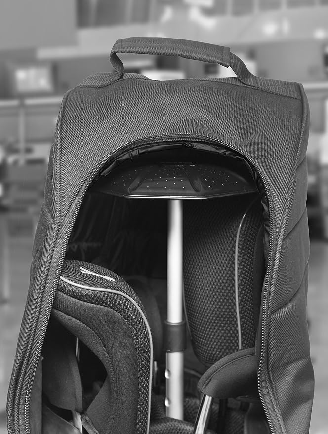 JEF World of Golf The Protector Golf Club Travel Support Protection,Black,Grey