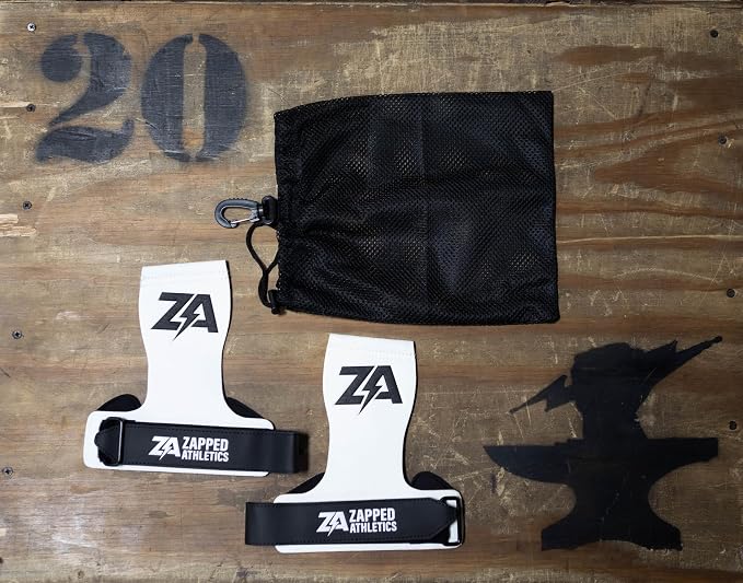 Chalky Grips for Cross Training and Gymnastics, for Pull-ups, WODs- Hand Protection for Muscle-ups & Toes-to-Bar with Wrist Support