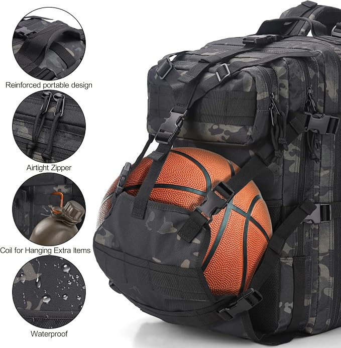 Motorcycle Helmet Backpack Bag for Men with Hard Hat Carrier/Storage, Riding Backpack, Motorcycle Accessories/Gifts