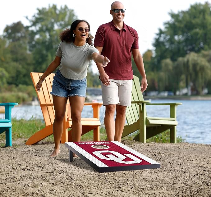 YouTheFan NCAA 2' x 3' Portable Cornhole Game with Logo Bags