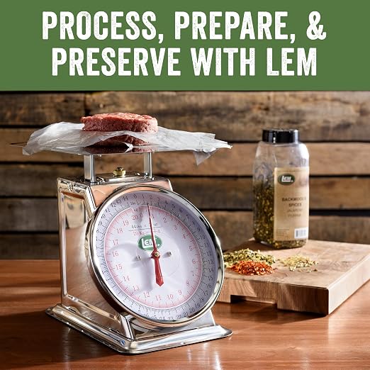 LEM Products 44 lb. Stainless Steel Scale, Silver