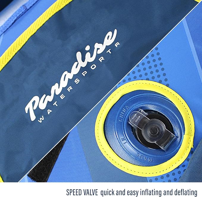 Paradise Water Sports - Breeze Water Towable Tube for Boating - 1 Rider