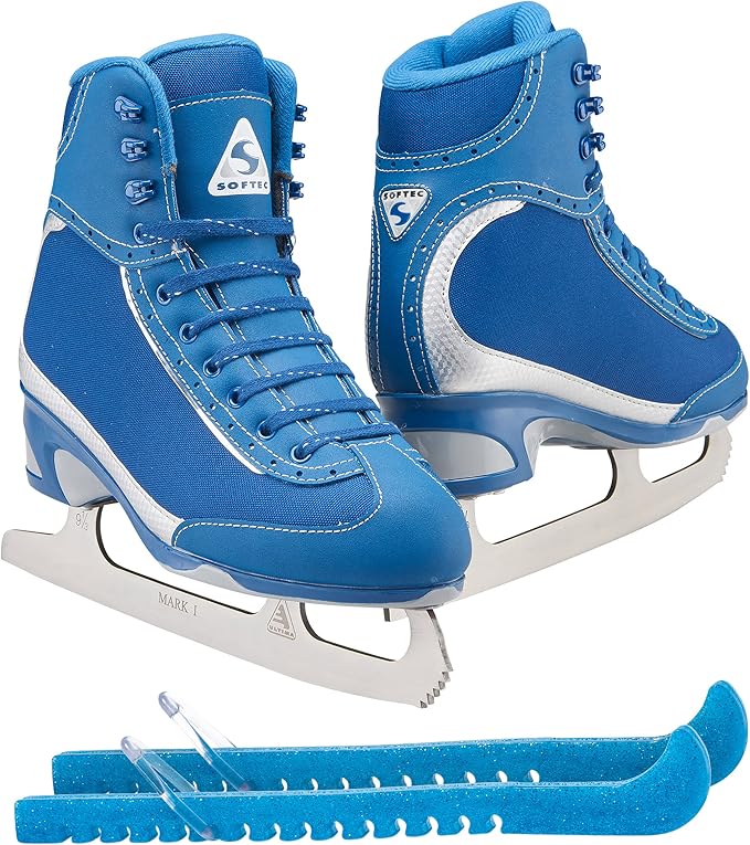 Jackson Ultima Softec Vista Women's/Girls Figure Skates Bundle with Guardog Skate Guards