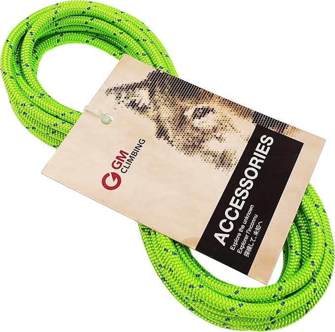 GM CLIMBING 6mm Accessory Cord Rope Double Braid CE/UIAA