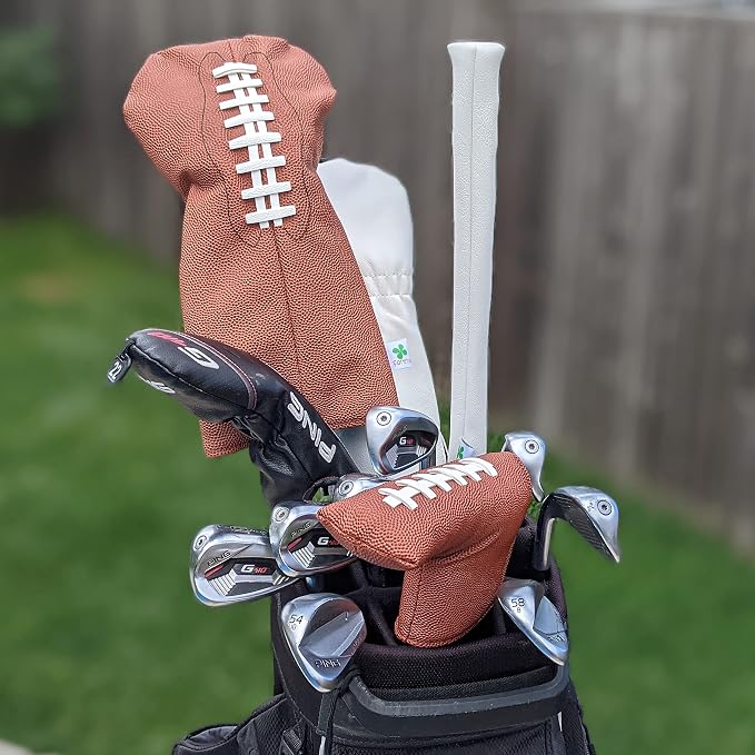 Foretra Driver Headcover | Premium Leather Golf Club Covers | Novelty Design Golf Head Covers Essential Golf Accessories for Men and Women | Universal Fit for Golfer Clubs