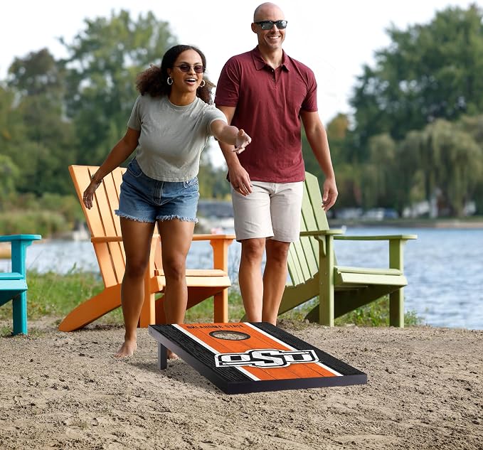 YouTheFan NCAA 2' x 3' Portable Cornhole Game with Logo Bags