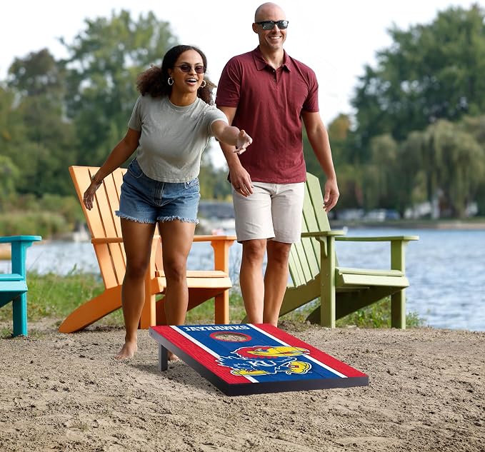 YouTheFan NCAA 2' x 3' Portable Cornhole Game with Logo Bags