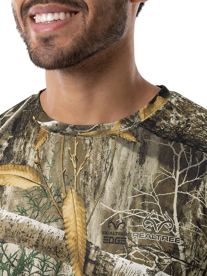 Realtree Men's 2 Pack Long Sleeve Performance Tees