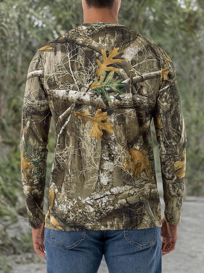 Realtree Men's 2 Pack Long Sleeve Performance Tees