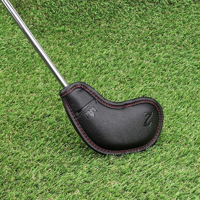 Craftsman Golf Embossed No. Black Cyan Golf Club Iron Headcovers Set for Ping Callaway Mizuno Taylomade Etc.