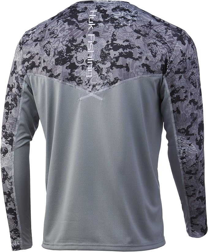 HUK Men's Icon X Long Sleeve Shirt, Performance Fishing Shirt