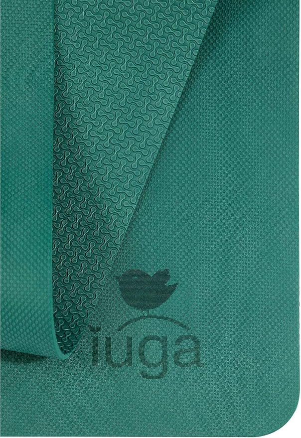 IUGA Premium Set- Includes 1 Yoga Block 2 Pack with Yoga Strap, 1 Eco Friendly Yoga Mat with Alignment Lines