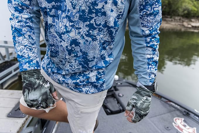 HUK Men's Icon X Long Sleeve Shirt, Performance Fishing Shirt