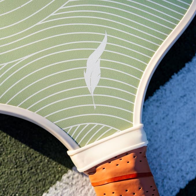 Inscribe Premium Pickleball Paddle – Single or 2 Pack Set – Fiberglass Surface, Polypropylene Honeycomb Core, Lightweight with Comfort Grip for Men & Women