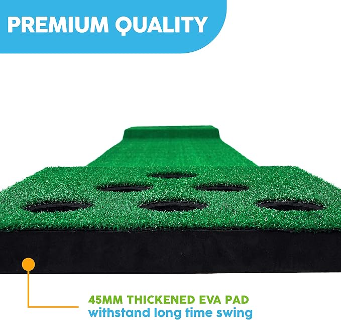 MD Sports Big Sky Putting Green Golf Training Games Pong Style, Perfect for Golf Game Practice