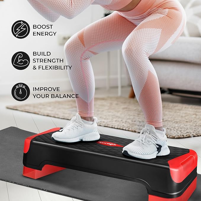 Yes4All Multifunction Step Platform - Red