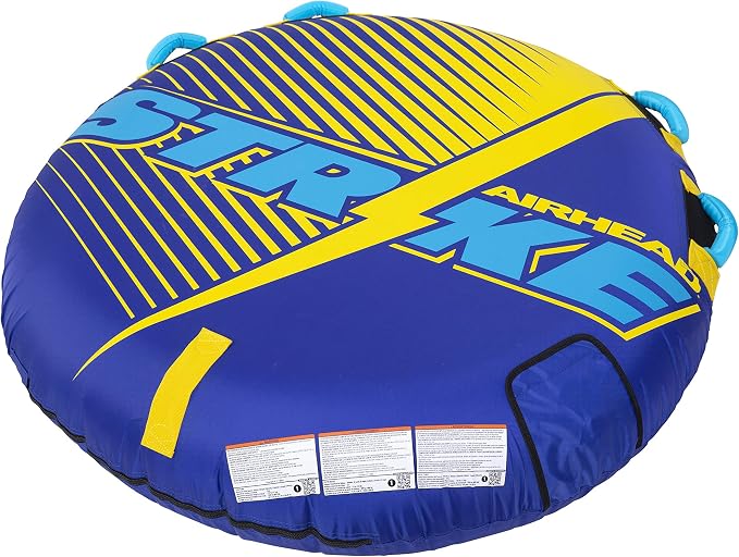 Airhead Strike, 1 Rider Towable Tube for Boating