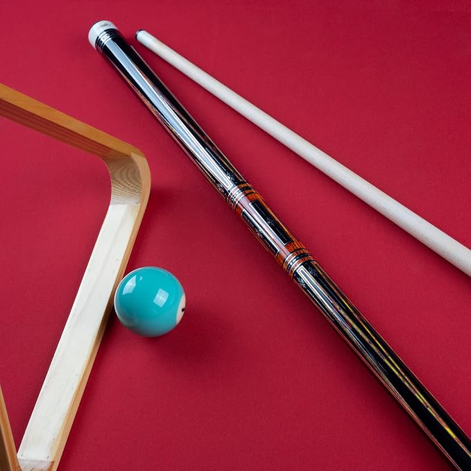 Billmart Pool Cue Stick, Low Deflection Shaft Billiard Cue Sticks with Hard Case, Pool Table Sticks Queue, 19-21 oz Pool Que