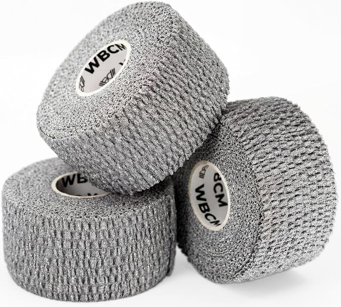 WARM BODY COLD MIND Lifting Thumb Tape for Weightlifting |1.5" x 20.6ft| - Hook Grip Tape for Gym, Powerlifting, Deadlift, Weight Lifting, Athletic Finger Wrap