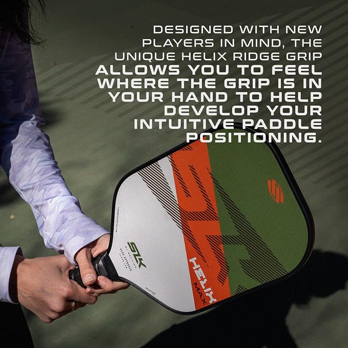 Selkirk Sport SLK Helix Pro Pickleball Paddle | Thermoformed Carbon Fiber Pickleball Paddles with Carbon Fiber & Fiberglass Hybrid Face | Unmatched Control