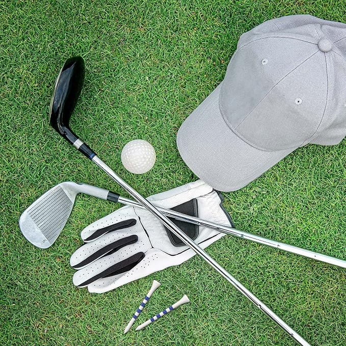Sosation 200 Pieces Bamboo Golf Tees 3-1/4'' Inch Wooden Golf Tees Reduce Friction and Side Spin