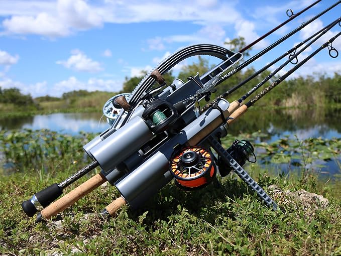 Rod-Runner Fishing Rod Carrier | Pro 5 Portable Rod Rack