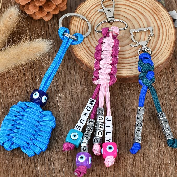 Paracord Combo Kit - 36 Colors, Multifunction Ropes & Accessories for Crafts