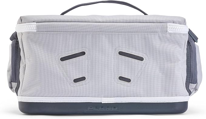 Plano Weekend 3700 Tackle Bag, Cutting-Edge Fishing Tackle Bag, Molded Waterproof Base, Spacious Storage, Die Cut Tool Sleeves, Daisy Chain Attachment Points