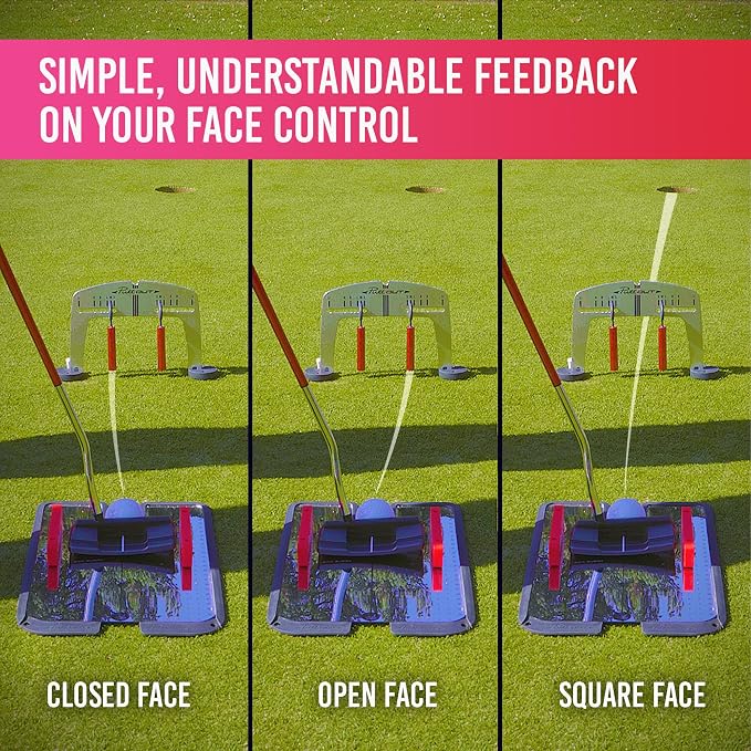 PuttOUT Magnetic Putting Mirror with Adjustable Gate