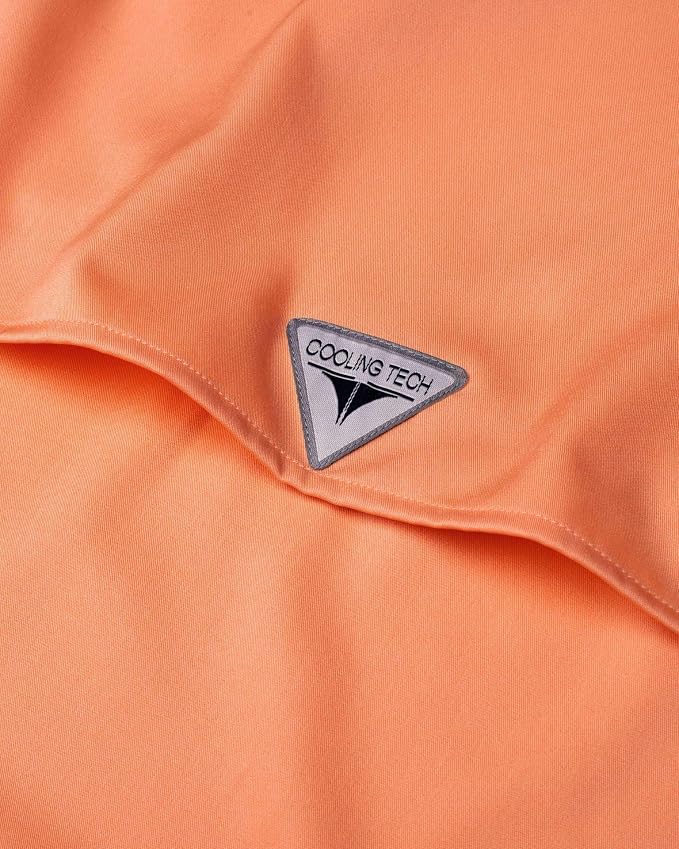 Alimens & Gentle Short Sleeve Fishing Shirt Wicking Fabric Sun Protection Casual Button Down Shirts
