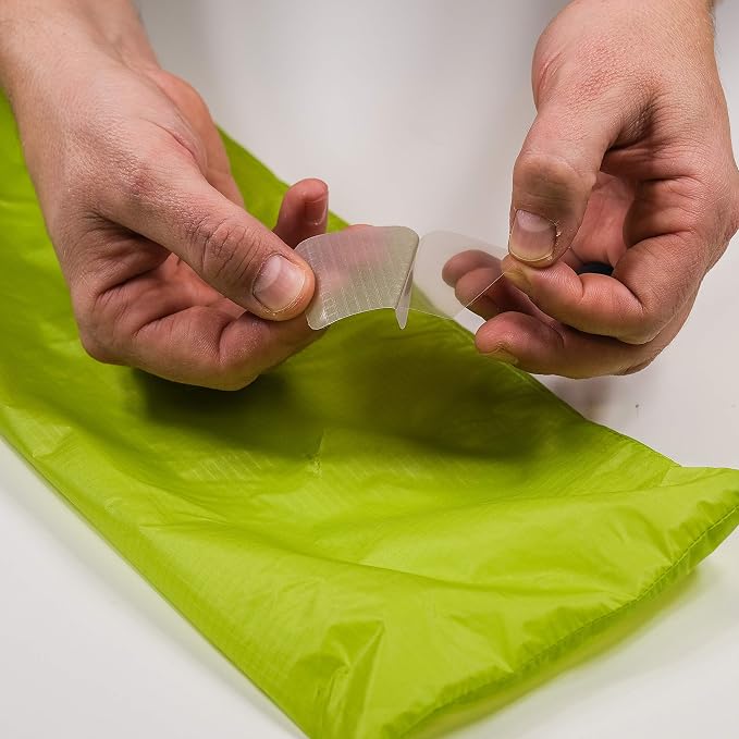 GEAR AID Tenacious Tape Silnylon Patches for Silicone Tent and Tarp Repair, 3”x5”