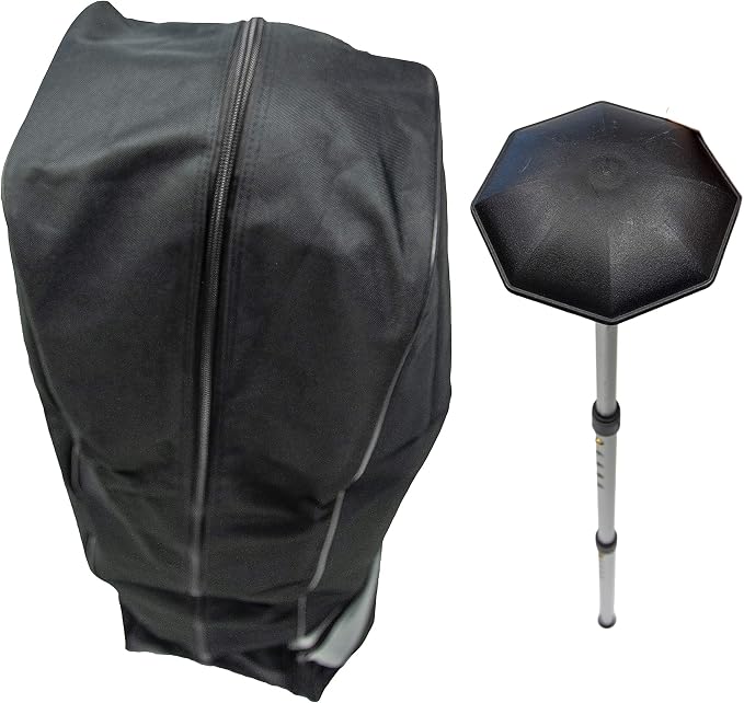 JEF World of Golf The Protector Golf Club Travel Support Protection,Black,Grey