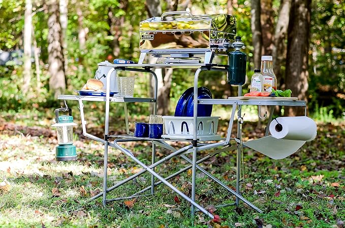 Camco 57293 Deluxe Grilling Table