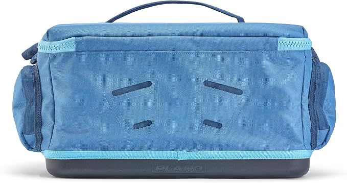 Plano Weekend 3700 Tackle Bag, Cutting-Edge Fishing Tackle Bag, Molded Waterproof Base, Spacious Storage, Die Cut Tool Sleeves, Daisy Chain Attachment Points