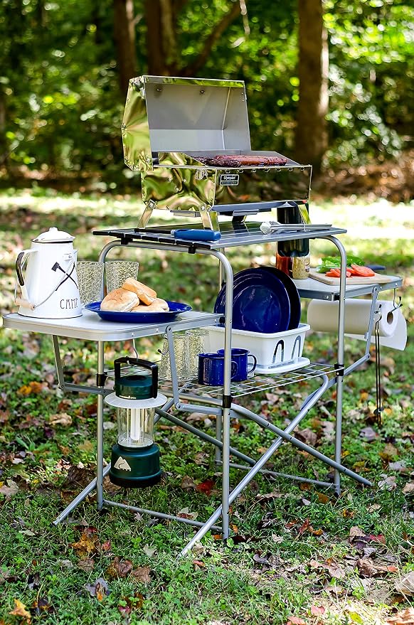Camco 57293 Deluxe Grilling Table