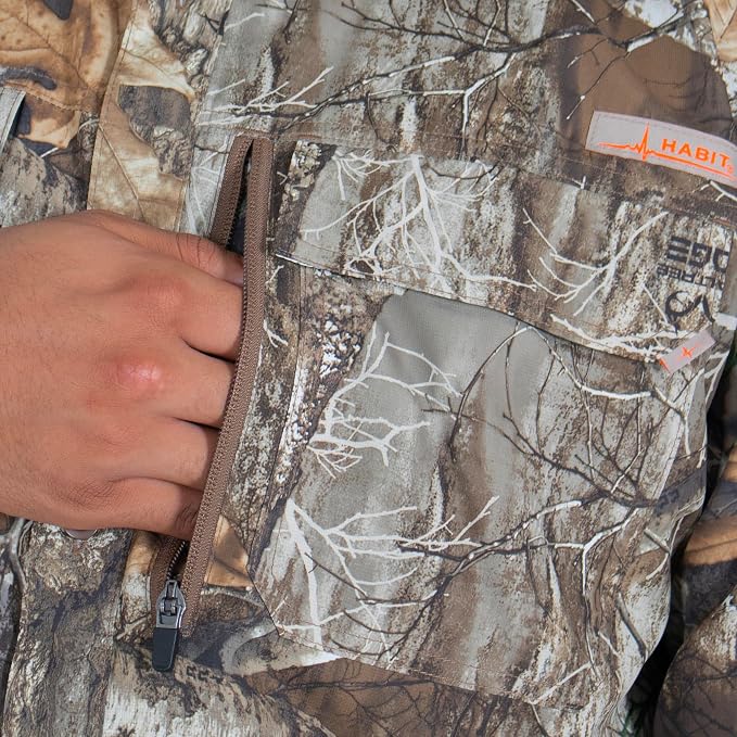HABIT Men's Hatcher Pass Long Sleeve Camo Guide Shirt