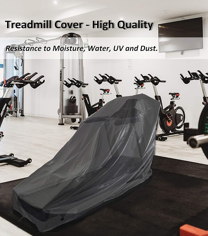 MaWGcowerd Folding Treadmill Cover - Dustproof and Waterproof Oxford Cloth Sunscreen Cover