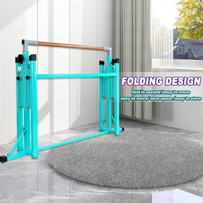 Marfula Gymnastic Bar For Kid and Teenage of 3-25, 5Ft/8 FT Base Length 4Ft Width 5Ft Adjust Height, Gymnastic Kip Bar For Gymnast, Gymnastic Training Equipment For Professional Training Home Club Use