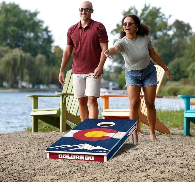 YouTheFan 2' x 4' Professional Wood Cornhole Game