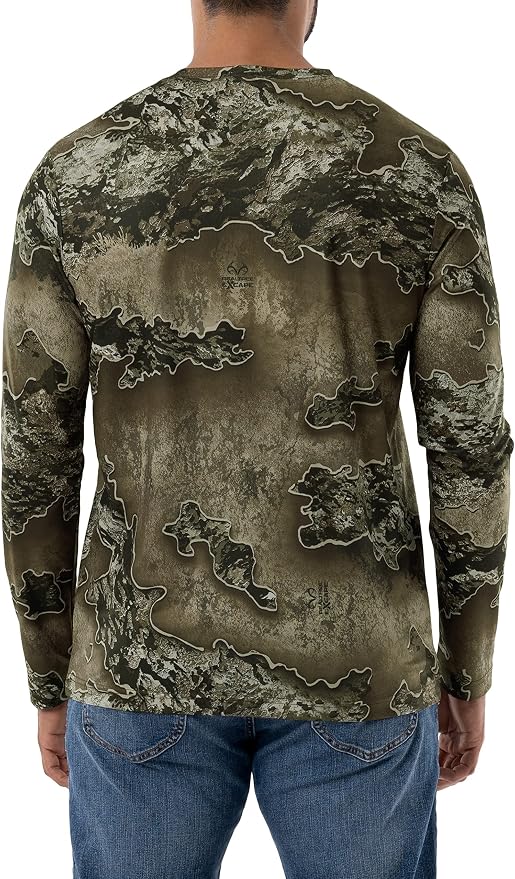 Realtree Men's 2 Pack Long Sleeve Performance Tees