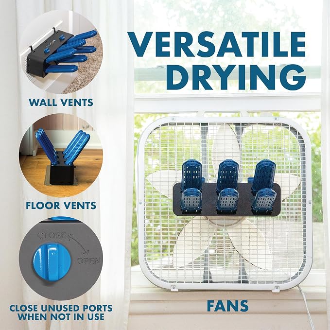KeepDry Glove Dryer - Eco-Friendly Vent Drying Rack to Dry Gloves, Shoes, Hats, Socks & Boots - Safe, Non-Electric Dryer
