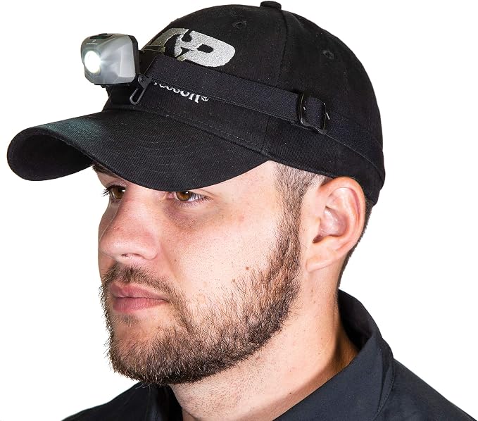 Smith & Wesson Night Guard Series Rechargeable, Waterproof Headlamps with Hat/Pocket Clips for Tracking, Survival, Hunting and Outdoor