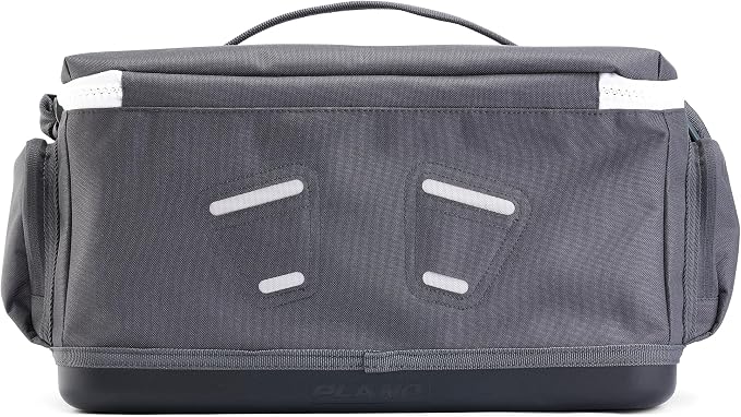 Plano Weekend 3700 Tackle Bag, Cutting-Edge Fishing Tackle Bag, Molded Waterproof Base, Spacious Storage, Die Cut Tool Sleeves, Daisy Chain Attachment Points