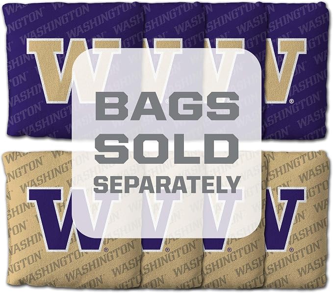 YouTheFan NCAA 2’ x 4’ Professional Wood Cornhole Game