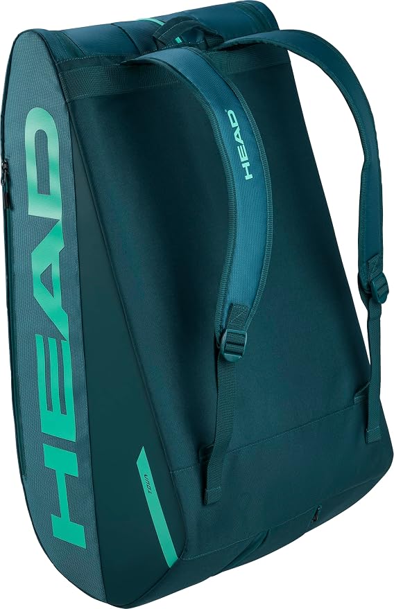 HEAD Tour Racquet Bag XL (12R) Tennis Bag - Holds Up to 12 Racquets, CCT+ Climate Control Technology, 3 Main Compartments, Shoe Pocket & Backpack Carry System