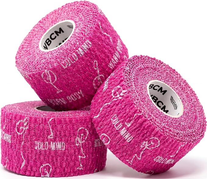 WARM BODY COLD MIND Lifting Thumb Tape for Weightlifting |1.5" x 20.6ft| - Hook Grip Tape for Gym, Powerlifting, Deadlift, Weight Lifting, Athletic Finger Wrap