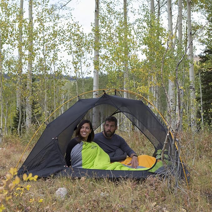 Teton 20F and 5F Degree Sleeping Bag; Lightweight, Warm Weather Mummy Sleeping Bags for Adults and Kids, Camping, Backpacking, Hiking