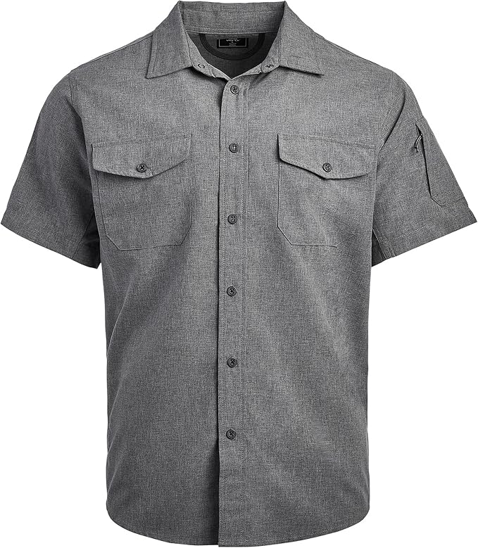 Vertx Recce Technical Short Sleeve Tactical Shirts for Men, CCW, EDC Shirt Outdoor, Overlanding, Hiking, Adventure
