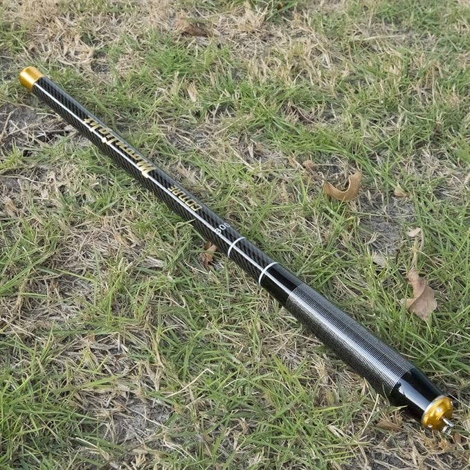 Goture Telescopic Tenkara Fishing RodPortable Hand Fishing Poles 12-24Ft | Reinforced ultralight blank resists cracking on hard runs; ideal all-round length for stream, pond & lake bank fishing